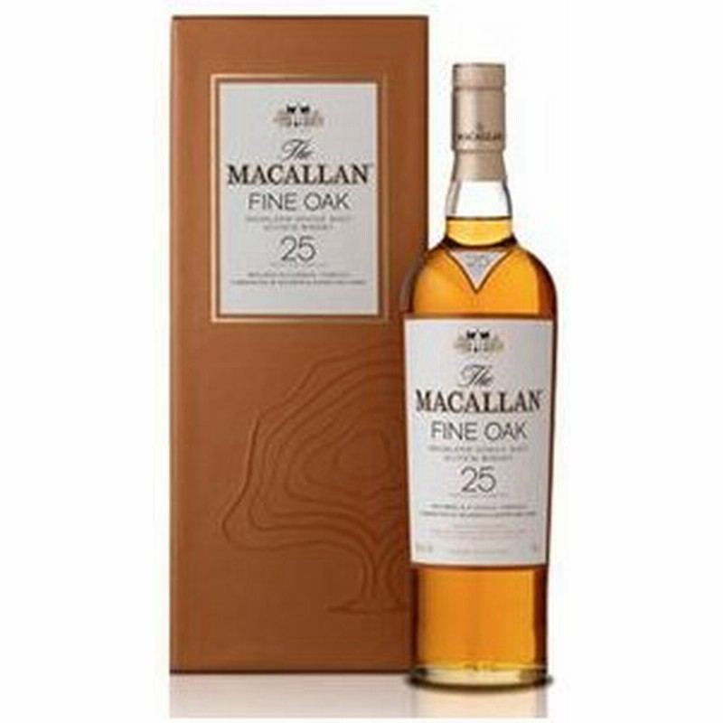 ウイスキー ザ マッカラン25年ファインオーク 700ml シングルモルト 洋酒 Whisky 通販 Lineポイント最大0 5 Get Lineショッピング