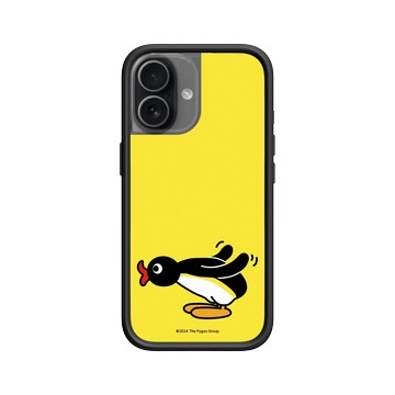 iPhone 17 Mod NX -邊框背蓋組合 (相機按鈕) 黑 - Pingu 企鵝家族 - Pingu - 你說什麼？！