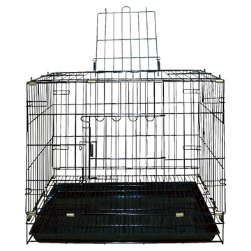 LUCKY HOME 2尺粉體靜電烤漆雙門狗籠  C107  60 x 43 x 53cm  1個