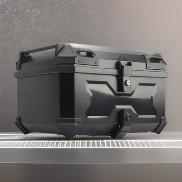 摩托車尾箱收納箱尾箱45L高強度ABS塑料后備箱電動車快拆防水防撞