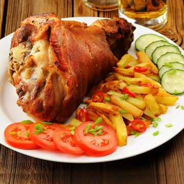 海肉管家 酥烤脆皮德國豬腳(2入_700-800g/入)