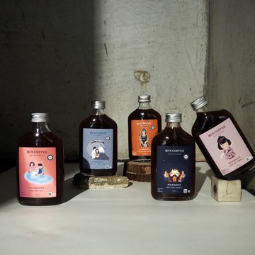 【五彩繽紛】謎思五款獨特風味 濃縮咖啡 x 200ml  (藝妓/唯榕/Kimi/美珠/想念)