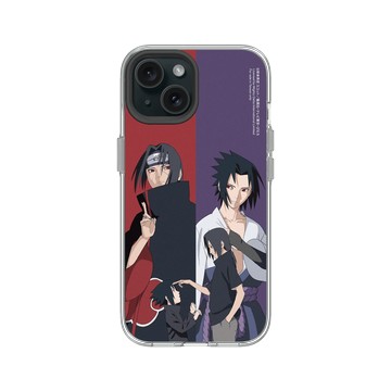 iPhone 15 Clear 透明 - 火影忍者 Naruto - 佐助&鼬