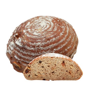 【蕃薯藤】 黑麥桂圓核桃麵包