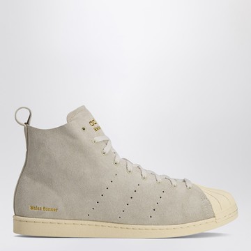 Sneaker Superstar Hi Mist Stone/Wonder White/Gold Metallic