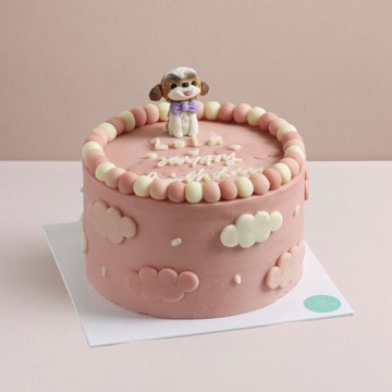 狗狗生日蛋糕 雲朵蛋糕升級版 寵物蛋糕 毛孩慶生首選 毛家人寵物