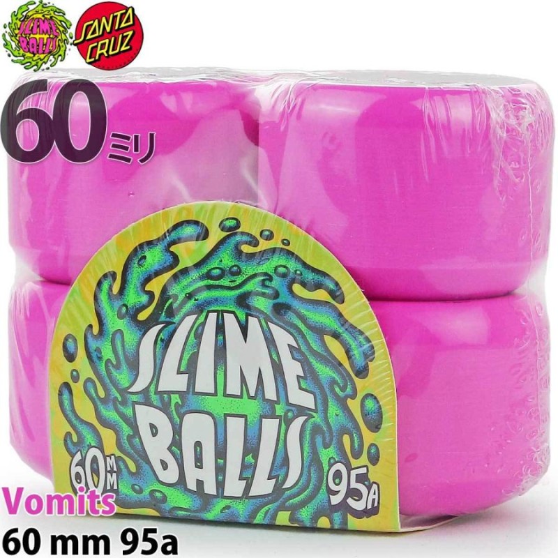 スライムボール 60mm 95a スケボー ウィール Slime Balls Scudwads