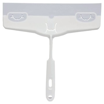 HOME WORKING EF多角度彈力刮水板 彈力彎曲/可夾布/不需傾角  1個  白色