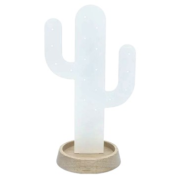 仙人掌飾品架 白色  1個  233 x 135 x 100mm