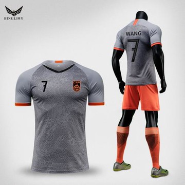 女款足球衣世界杯武磊足球服套裝比賽球衣女王霜國足訓練服男定制