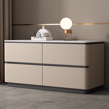 意式新款輕奢高級臥室實木尺寸床頭櫃簡約收納現代儲物櫃床邊櫃341-LPS 保售後