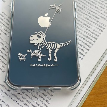 白化石恐龍溜翼手龍iphone手機殼