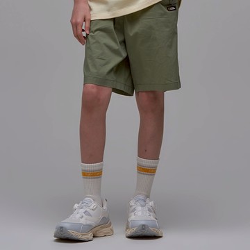 童裝 棉質短褲 - 卡其色