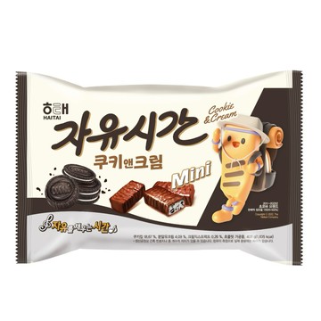 韓國🇰🇷HAITAI 海太 自由時間餅乾奶油巧克力棒  | 韓國市佔第一 巧克力條 脆夾心餅乾 能量棒 408g