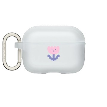 AirPods Pro 2 AirPods Case 透明 - 右手超人 - 開心小花