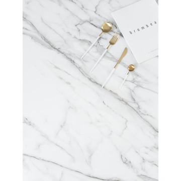 攝影背景紙PVC卡拉拉白色大理石拍攝背景布黑色復古美食拍照背景