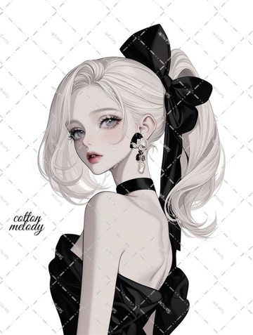 原創貼紙 no.6892 人物貼紙 原創貼紙 人物貼紙 女孩貼紙 原創人物貼紙