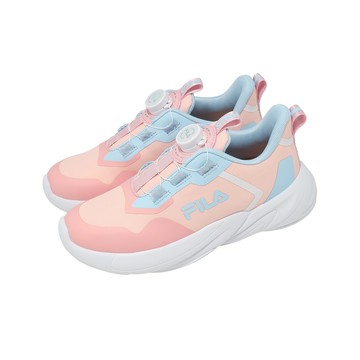 [ACS] Fila 慢跑鞋 J442A 大童鞋 中童鞋 粉紅 藍 旋鈕 運動鞋 斐樂 7J442A553