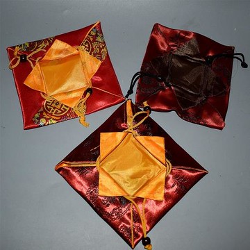 手工錦袋 紫砂壺錦袋 建盞古董玉器花瓶袋子杯子首飾包裝袋收納袋