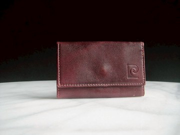 【老時光 OLD-TIME】早期二手皮爾卡登皮革鑰匙包