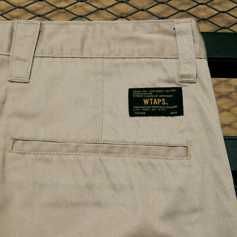 WTAPS ダブルタップス 16AW KHAKI.TIGHT/TROUSERS.COPO.TWILL