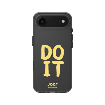 iPhone Air Clear (相機按鈕) 酷墨灰 - JOCR - DO IT Yellow