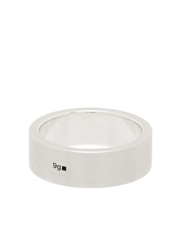 Le Gramme - La 9g brushed ribbon ring - men - Sterling Silver - 60