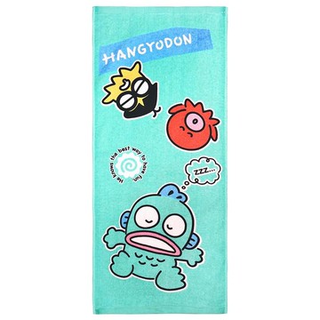 人魚漢頓睡覺毛巾34*76cm