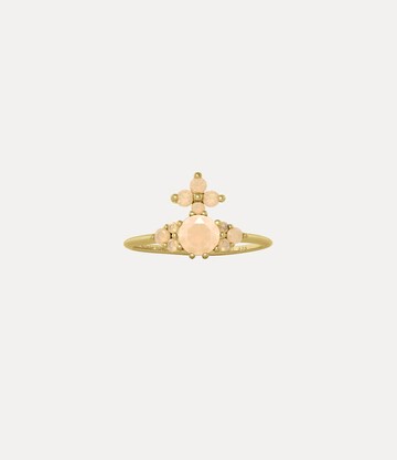 Vivienne Westwood Feodorita Ring Gold-milky-amber-cz Gold-milky-amber-cz Unisex