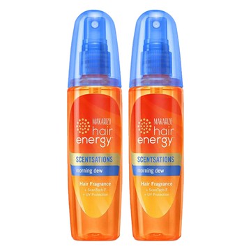 MAKARIZO 清新髮香噴霧 SCENTSATIONS morning dew 100ml 含UV防護  2瓶