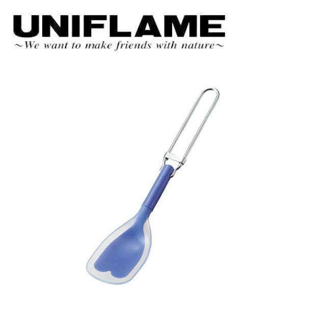 ユニフレーム UNIFLAME FDシリコンスプーン ブルー