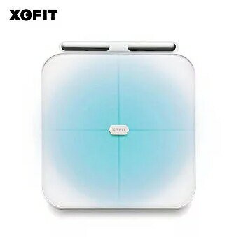 【XOFIT】PRO八電極智慧體脂計 體重計 藍芽APP紀錄 三色任選 大猩猩藍 電洽0968-894194