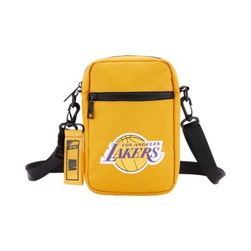NBA 兩用 側背小包 湖人隊-黃色-3325170662