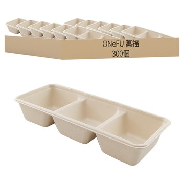 ONeFU 萬福 植纖輕食3格盒  50個  6包
