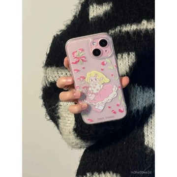 可愛小女孩 防摔 適用蘋果iPhone 16 15 14 13 12 11 Pro max XR XS 8 7P手機殼