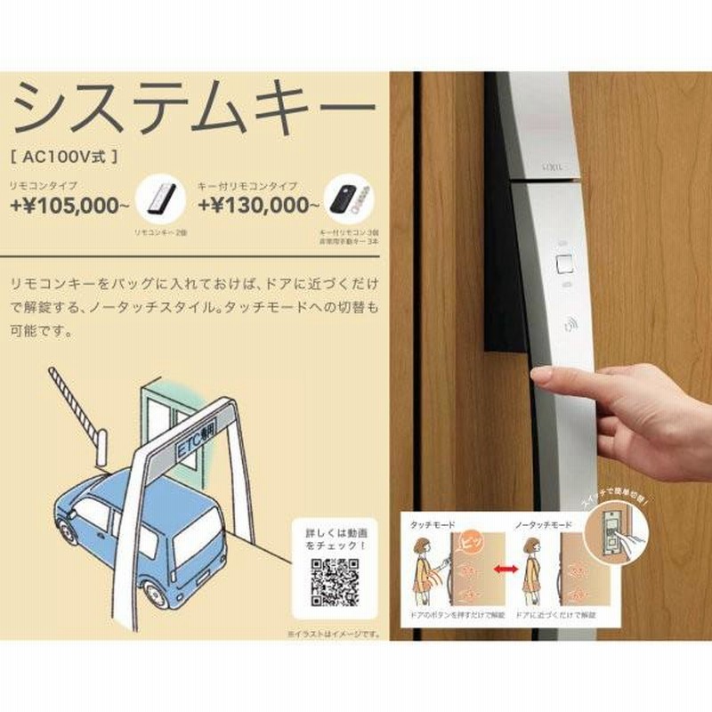 LIXIL ジエスタ2防火戸 タッチキー M22型