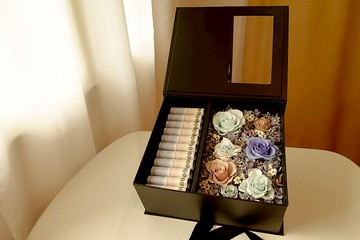 有錢花盒-高質感黑藍款