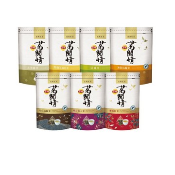 Lipton 茗閒情系列x1包-口味任選(茶葉/茶包/綠茶/紅茶/烏龍茶/東方美人/茉莉花茶)