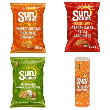 7/10抵台‼️🇨🇦加拿大 SunChips 多榖類 穀物 🌾餅乾 脆片 205克 三種口味‼️