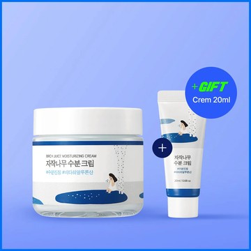 ROUND LAB Birch Juice Moisturizing Cream 80ml + 20ml Special Set