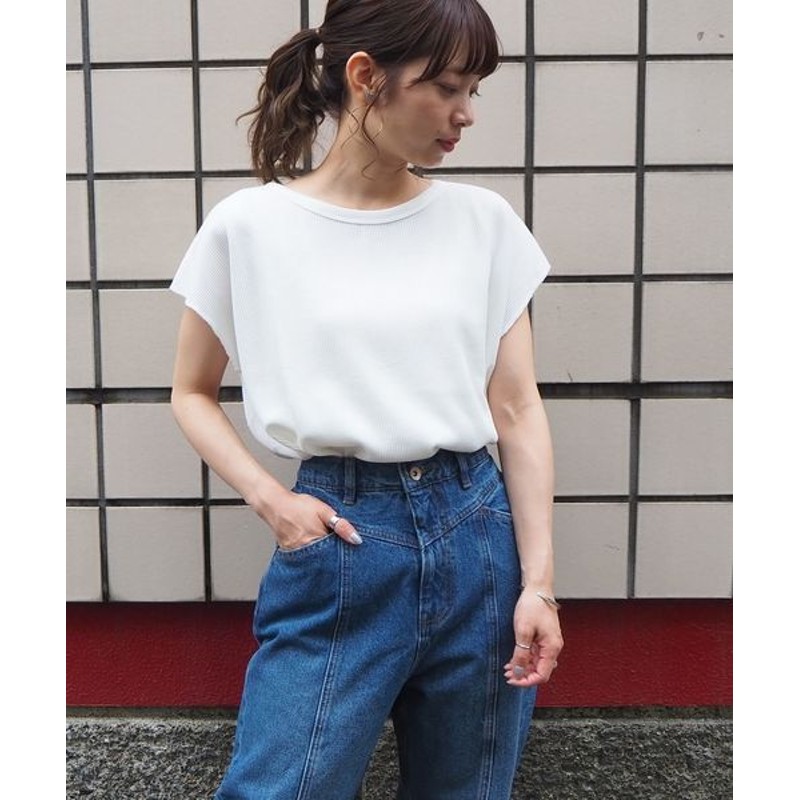 Tiptop Pocket ワッフルラウンドヘムプルオーバー Women トップス Tシャツ カットソー 通販 Lineポイント最大0 5 Get Lineショッピング