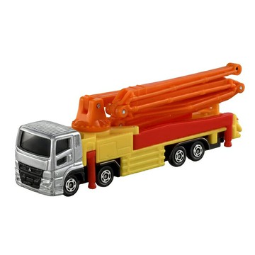 TOMICA 多美小汽車 127 三菱MITSUBISHI FUSO 混擬土泵浦車 【鯊玩具Toy Shark】