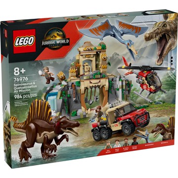 【必買站】樂高 LEGO 76976 棘龍和風神翼龍空中任務 樂高® Jurassic World系列
