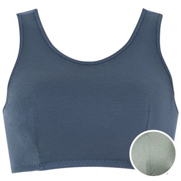 une nana cool-睡眠-背心 M-3L(藍)-UB3914LB