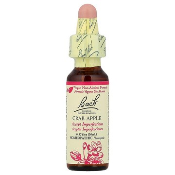 Bach, 原花調理，沙果，0.35 液量盎司（10 毫升）