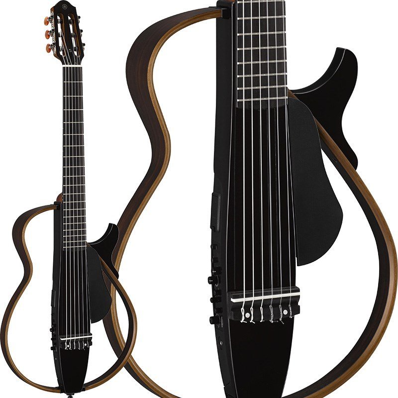 YAMAHA SLG200N (Translucent Black) [サイレントギター ナイロン弦モデル]