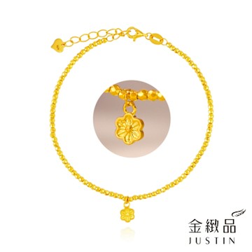 金緻品 黃金手鍊 春櫻氣息 1.03錢 5G工藝