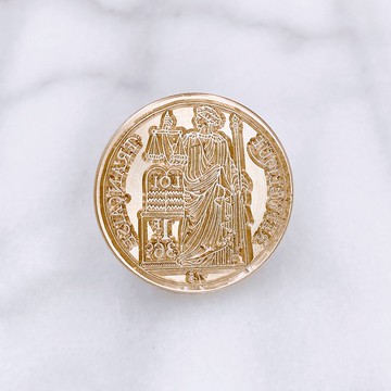 公平審判 3公分封蠟章