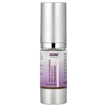 NOW Foods, Solutions，緊雅透明質酸精華，1 液量盎司（30 毫升）