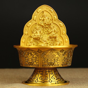禮品純銅水供財神財寶天王水陸供五路財神佛像藏產供佛密宗擺件
